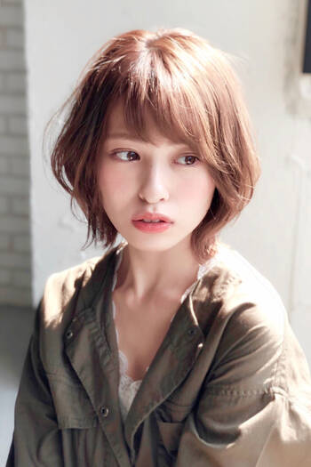 小顔に見える髪型 コンプレックスは髪でカバー レングス別 Hair